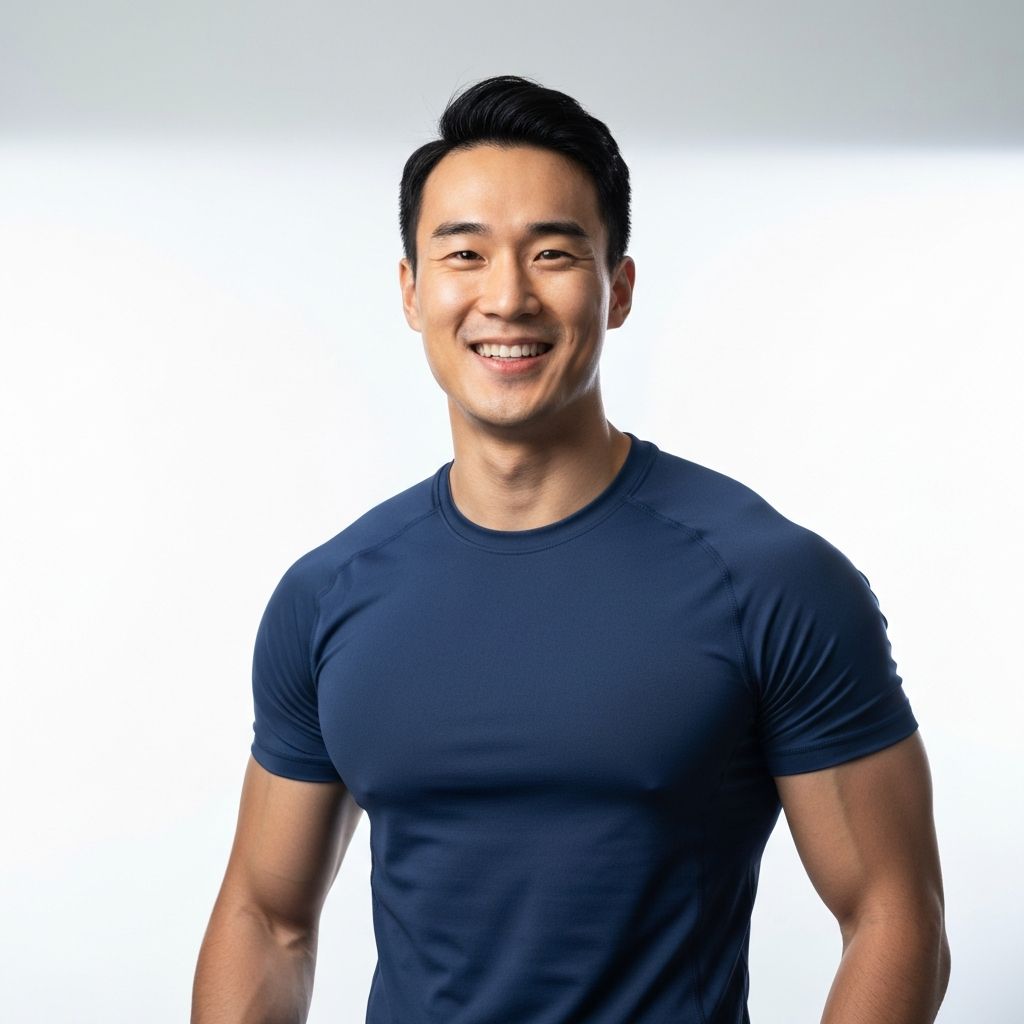 Fitness coach portrait